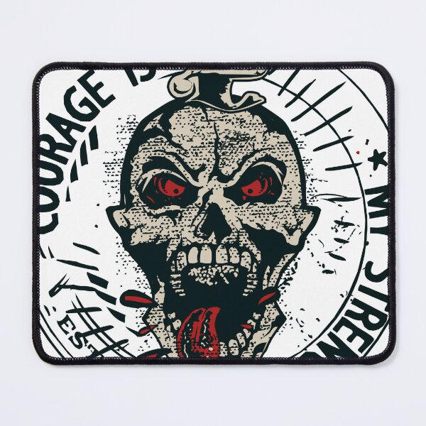 Item preview, Skull tattoo dagger courage is my strength 3011 M designed and sold by Achille3777.