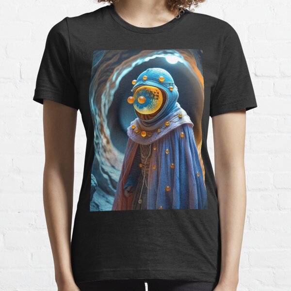 Item preview, Moonlit Secrets: The Mystical Miner of the Tunnels designed and sold by marijatiurina8.