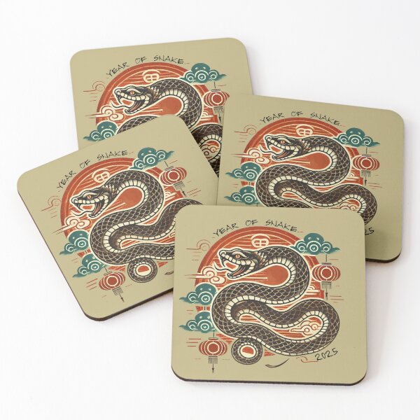 Item preview, Year of Snake 2025 Chinese Zodiac Snake designed and sold by DarekShop.