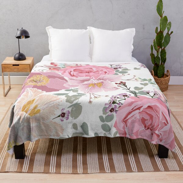 Item preview, Floral pattern with many kind of pink flowers. designed and sold by MatyKotiv.