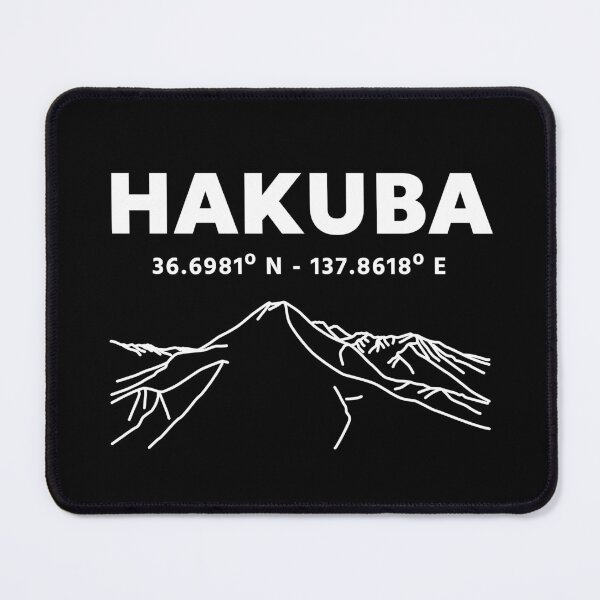 Item preview, HAKUBA GPS Japan Northern Alps - White | Nagano Hakuba Hokkaido Niseko Snowboard Snowboarding Japow Powder Snow designed and sold by PawaPotto.