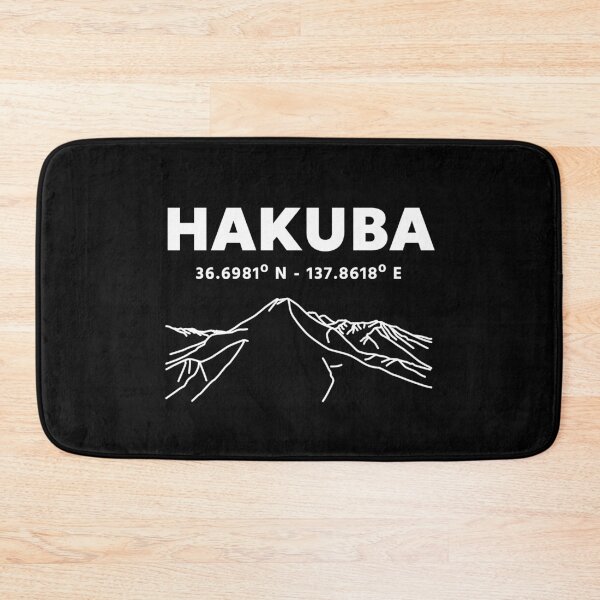 Item preview, HAKUBA GPS Japan Northern Alps - White | Nagano Hakuba Hokkaido Niseko Snowboard Snowboarding Japow Powder Snow designed and sold by PawaPotto.