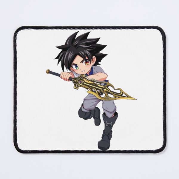 Item preview, Anime little fighter with sword designed and sold by MIVERSIUM.