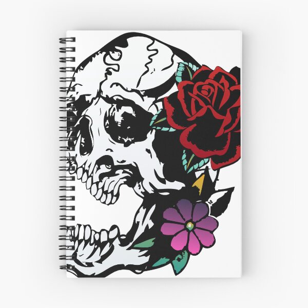 Item preview, skull rose flower death's head old school tattoo fantasy 302 P designed and sold by Achille3777.