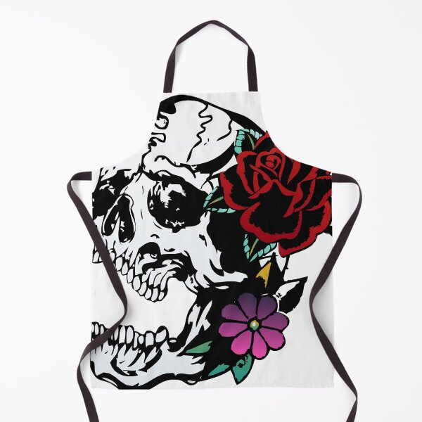 Item preview, skull rose flower death's head old school tattoo fantasy 302 P designed and sold by Achille3777.