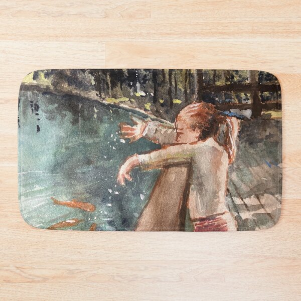 Item preview, Feeding The Koi designed and sold by TheArtCave.