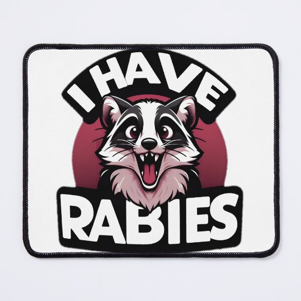Item preview, I Have Rabies Sticker  designed and sold by NCNGDESIGN.