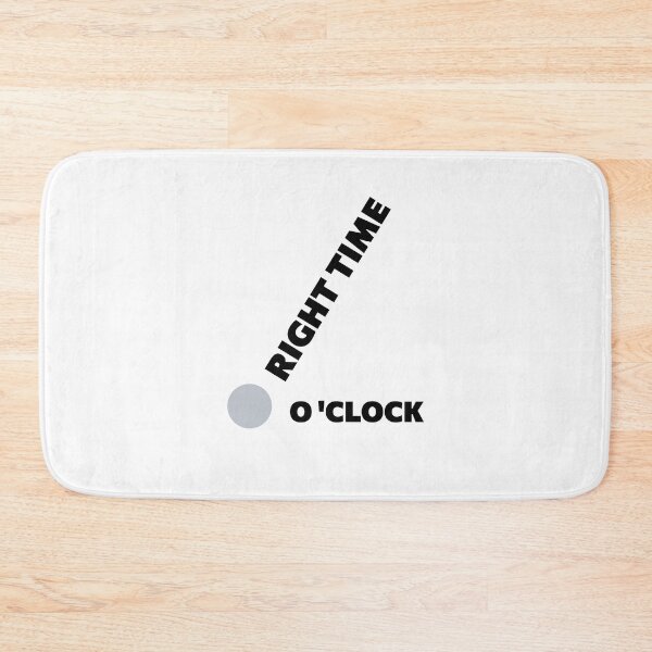Item preview, Right Time O'Clock – A Minimalist Statement, Unique designed and sold by villacreativa.