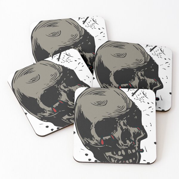 Item preview, skull vintage old school halloween 2501 T designed and sold by Achille3777.