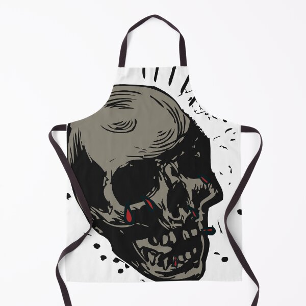 Item preview, skull vintage old school halloween 2501 T designed and sold by Achille3777.