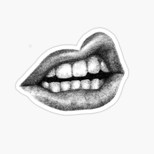Item preview, Lips with Attitude  designed and sold by MonkeysPencil.