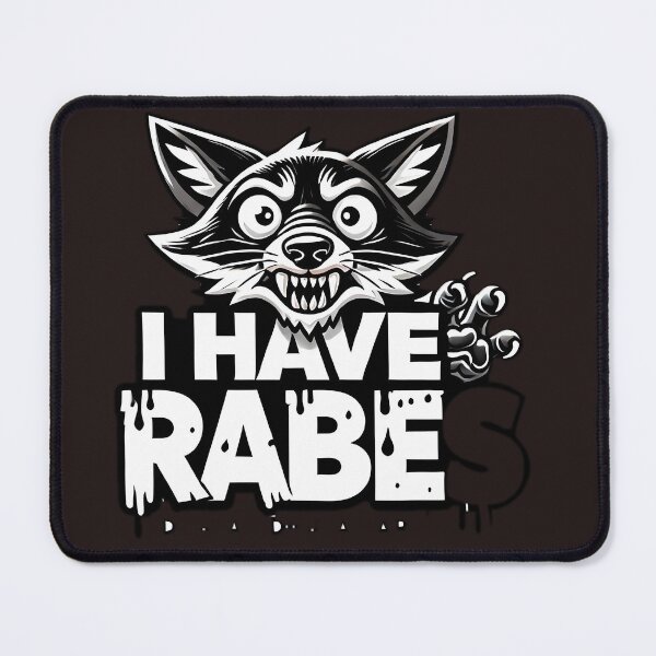 Item preview, I Have Rabies Sticker  designed and sold by NCNGDESIGN.