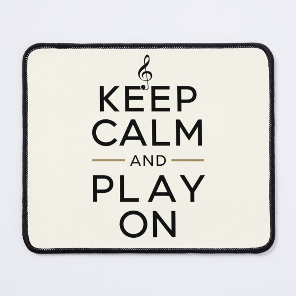 Item preview, Keep Calm And Play On designed and sold by Jollys-ArtShop.