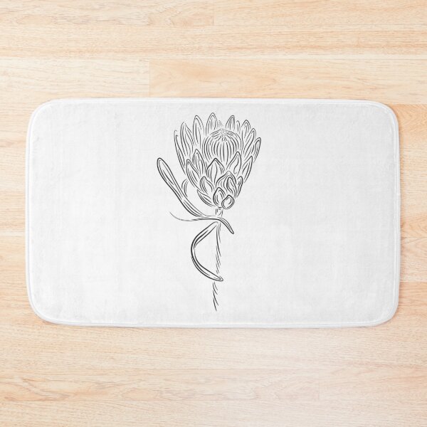Item preview, Black Protea - Straight designed and sold by Onyx Swan Art.