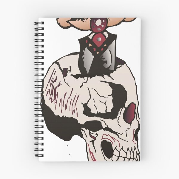 Item preview, skull pierced dagger old school skull tattoo 2209 M designed and sold by Achille3777.
