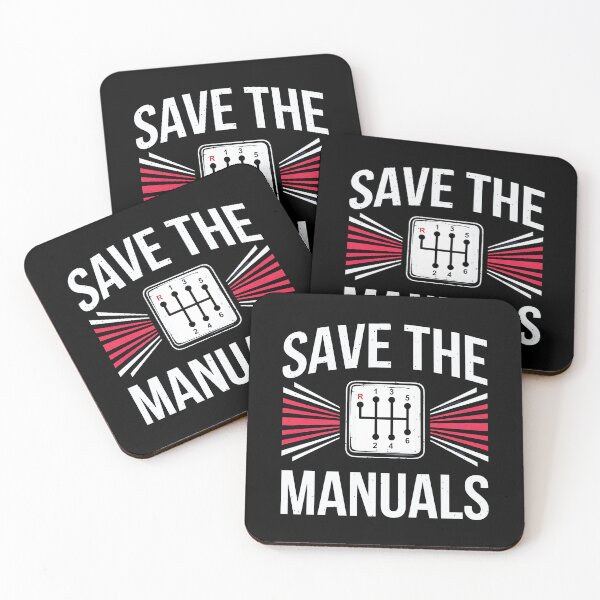 Item preview, Save The Manuals - Car Lover - Endangered Species designed and sold by luannsemmsobre.