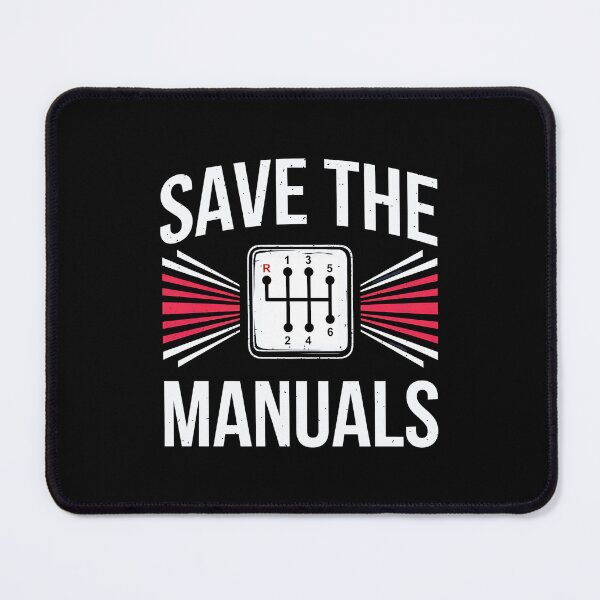 Item preview, Save The Manuals - Car Lover - Endangered Species designed and sold by luannsemmsobre.