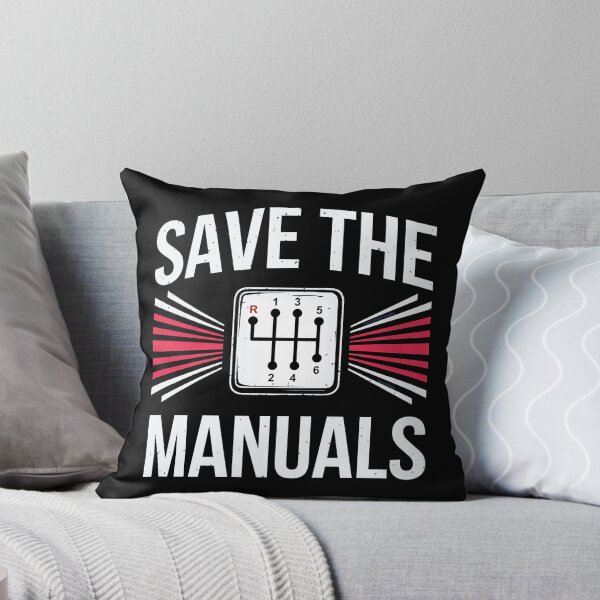 Item preview, Save The Manuals - Car Lover - Endangered Species designed and sold by luannsemmsobre.