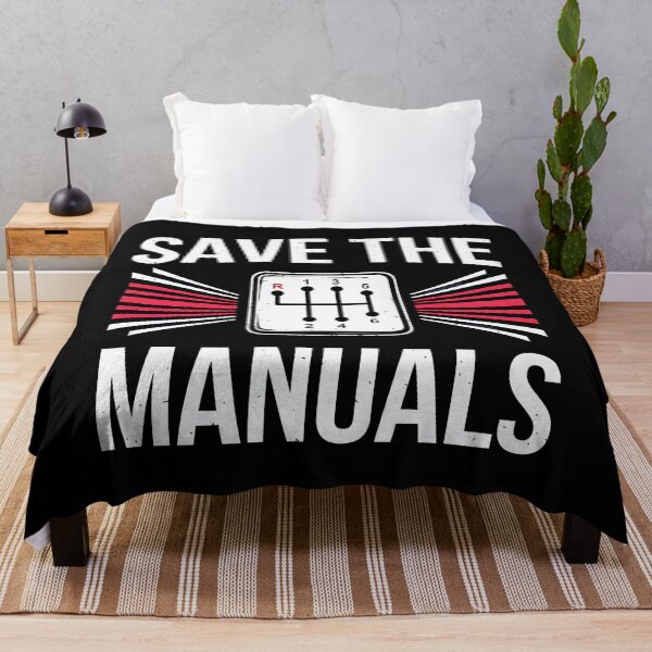 Item preview, Save The Manuals - Car Lover - Endangered Species designed and sold by luannsemmsobre.