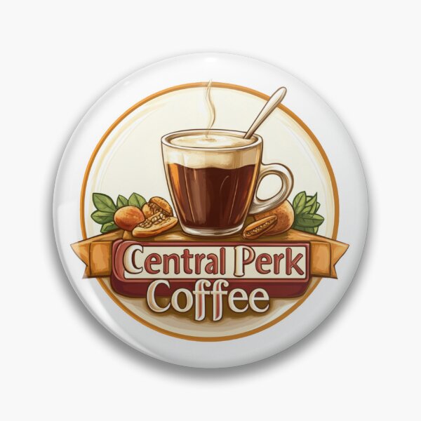 Item preview, Central Perkfection: Brew Up Laughs with Iconic Coffee Swag! designed and sold by Ignorant-Artist.