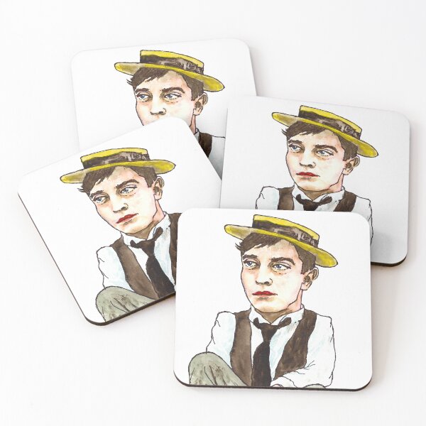 Item preview, Buster Keaton genius and comedy great designed and sold by ARTwithDIRK.