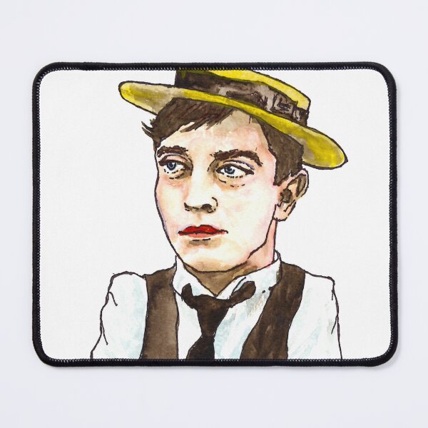 Item preview, Buster Keaton genius and comedy great designed and sold by ARTwithDIRK.
