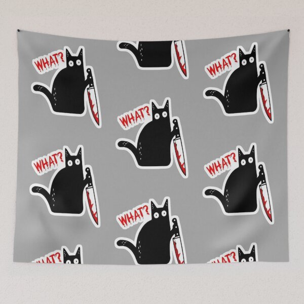Item preview, Killer cat designed and sold by MonaLisaStore.