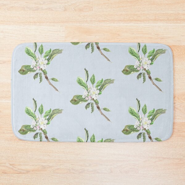 Item preview, Sweet apple blossom (winter sky) designed and sold by Naomi-Bulger.