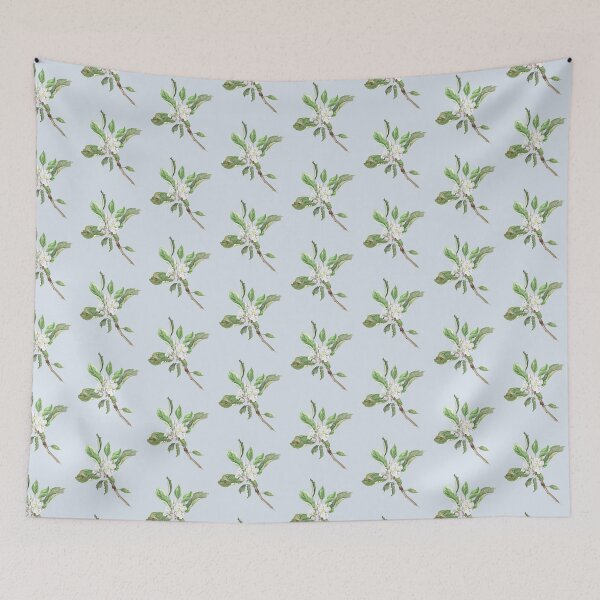 Item preview, Sweet apple blossom (winter sky) designed and sold by Naomi-Bulger.