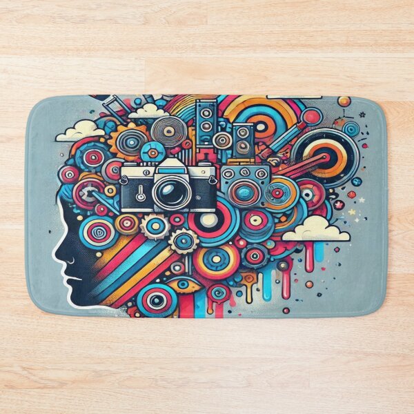Item preview, A colorful riot of modern creativity designed and sold by FotoworldEdel.