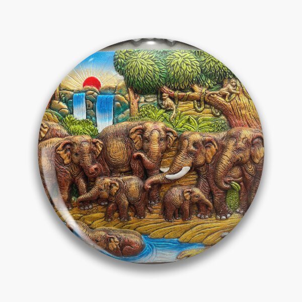 Item preview, Panel around the Bodi Tree at Wat Ong Teu  designed and sold by Mark Prior.