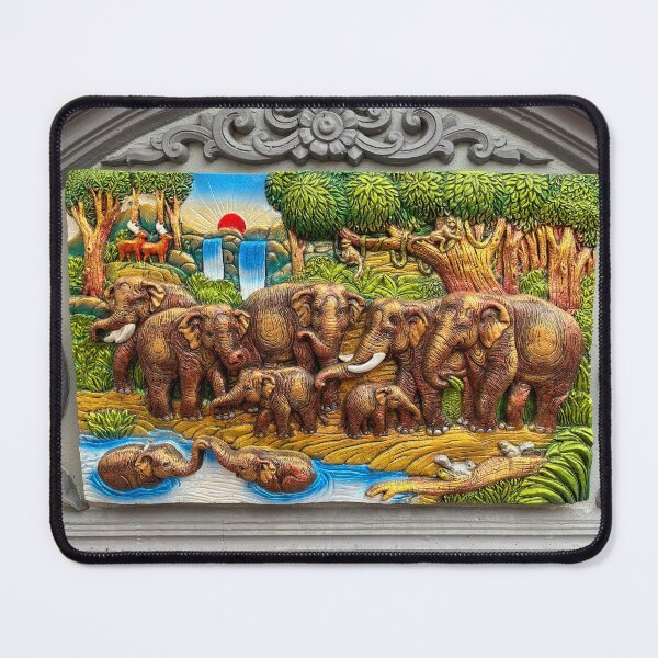 Item preview, Panel around the Bodi Tree at Wat Ong Teu designed and sold by Mark Prior.