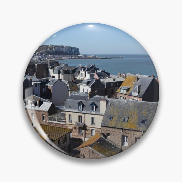Item preview, Aerial view Mers-les-Bains, France designed and sold by Imladris01.