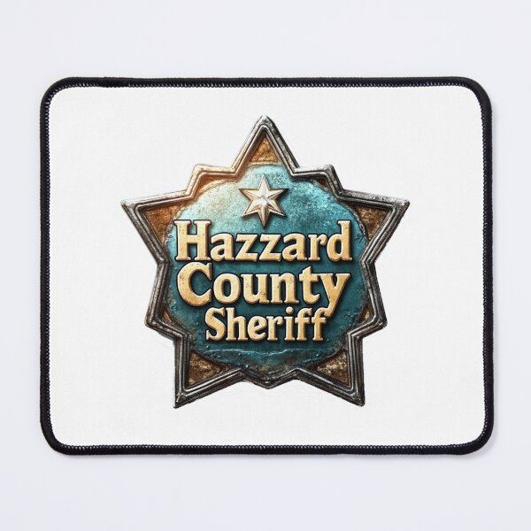 Item preview, Hazzard County Sheriff: Drive Fast, Drink Coffee, and Hold the Badge High! designed and sold by Ignorant-Artist.