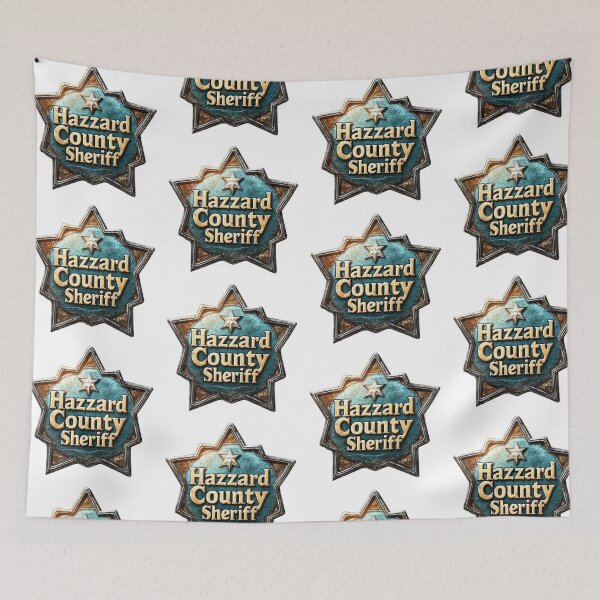 Item preview, Hazzard County Sheriff: Drive Fast, Drink Coffee, and Hold the Badge High! designed and sold by Ignorant-Artist.