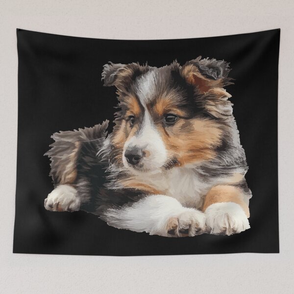 Item preview, Sheltie Puppy designed and sold by VelvetRoom.