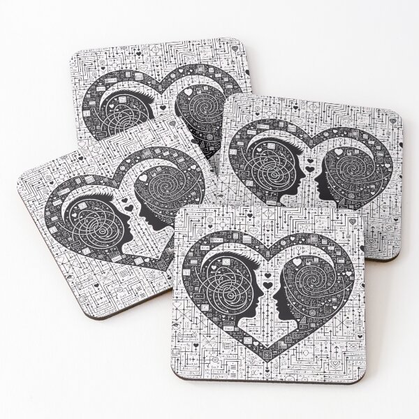 Item preview, Algorithms and Love designed and sold by M-Y-A-R-T-.