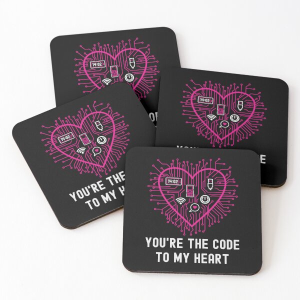 Item preview, You're the Code To My Heart Valentines Tech Lover designed and sold by Designer-Girl.