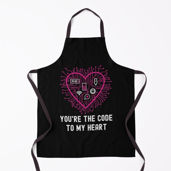 Item preview, You're the Code To My Heart Valentines Tech Lover designed and sold by Designer-Girl.