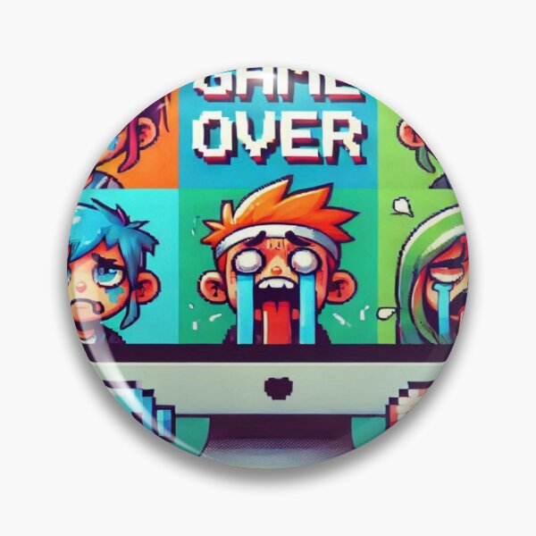 Item preview, Pixelated Game Over Sadness designed and sold by Imaginarium of Chaos falcon88 .