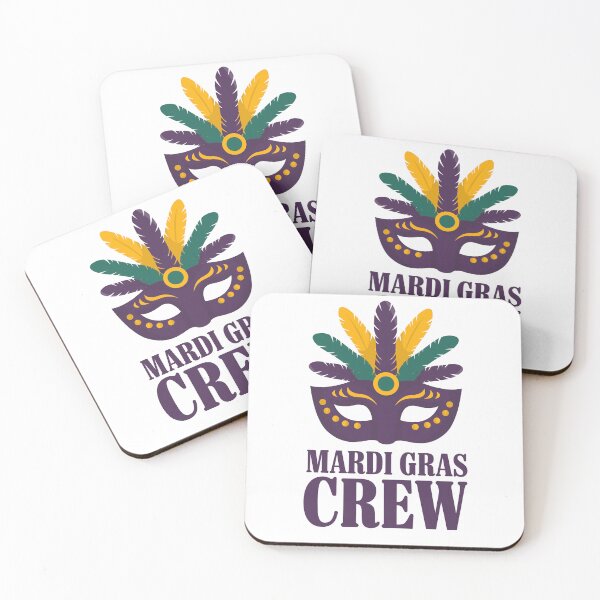 Item preview, Mardi Gras Crew Mask - Festive Carnival  designed and sold by Serbin.