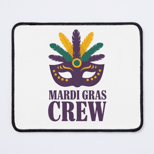 Item preview, Mardi Gras Crew Mask - Festive Carnival  designed and sold by Serbin.