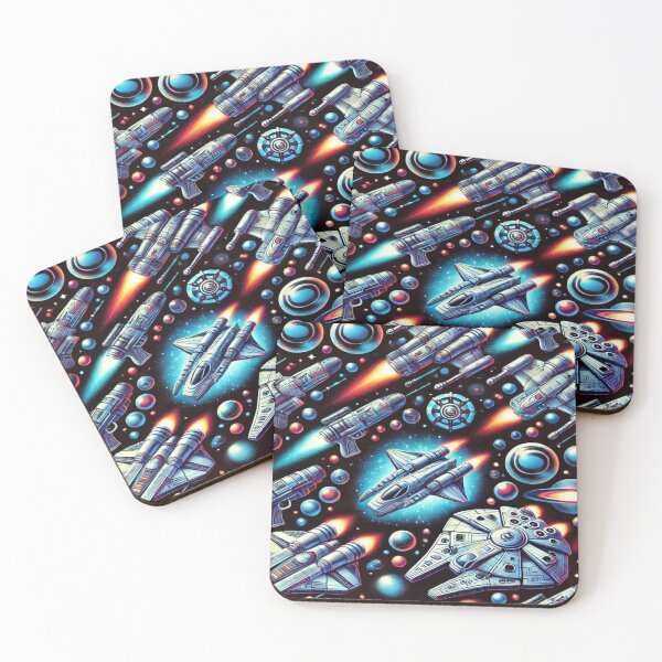 Item preview, Retro Space Adventure designed and sold by Imaginarium of Chaos falcon88 .