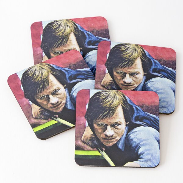 Item preview, Alex Hurricane Higgins Snooker Genius original painting designed and sold by ARTwithDIRK.