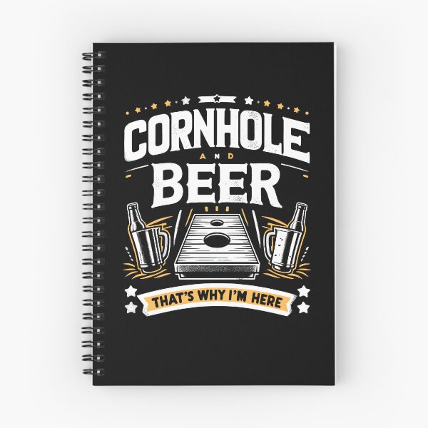 Item preview, Cornhole And Beer That's Why I'm Here Funny Saying designed and sold by Dressed For  Duty.