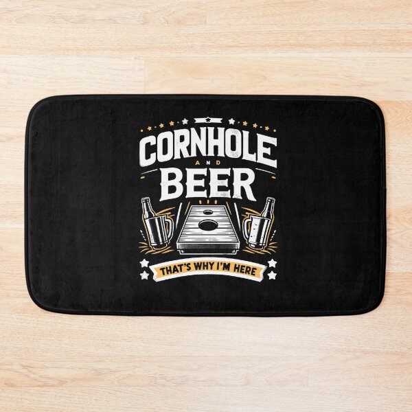 Item preview, Cornhole And Beer That's Why I'm Here Funny Saying designed and sold by Dressed For  Duty.