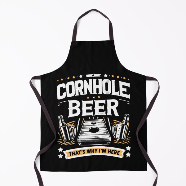 Item preview, Cornhole And Beer That's Why I'm Here Funny Saying designed and sold by Dressed For Duty.