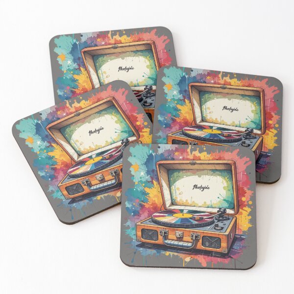 Item preview, Colorful vintage record player designed and sold by TopSprint.