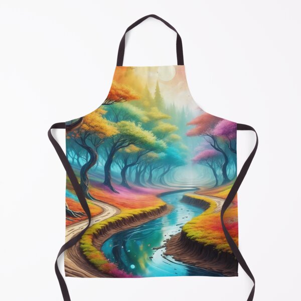 Item preview, Colorful forest - Fantasy illustration designed and sold by Giuseppe Cammino.