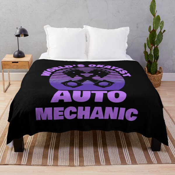 Item preview, World's Okayest Auto Mechanic designed and sold by 87-Aesthetics.